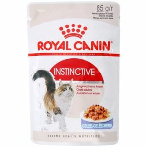 ROYAL CANIN INSTINCTIVE 85 г пауч желе влажный корм для кошек старше 1-го года 1х24