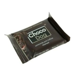 VEDA CHOCO DOG 6 шт 15 г шоколад темный лакомство для собак 1х12