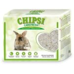 CHIPSI CAREFRESH Pure White 5 л белый бумажный наполнитель для мелких домашних животных и птиц 1х8