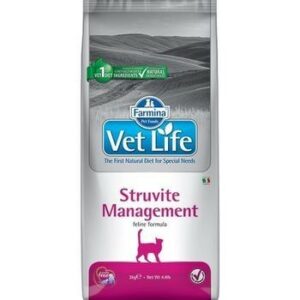 FARMINA Vet Life Struvite Management 5 кг корм для кошек при рецидивах мочекаменной болезни и идиопатическом цистите