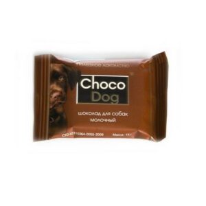 VEDA CHOCO DOG 6 шт 15 г шоколад молочный лакомство для собак 1х12