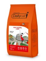 Сухой корм Dailycat Casual Line Meat Cocktail with Beef для кошек мясной коктейль с говядиной - 400 г