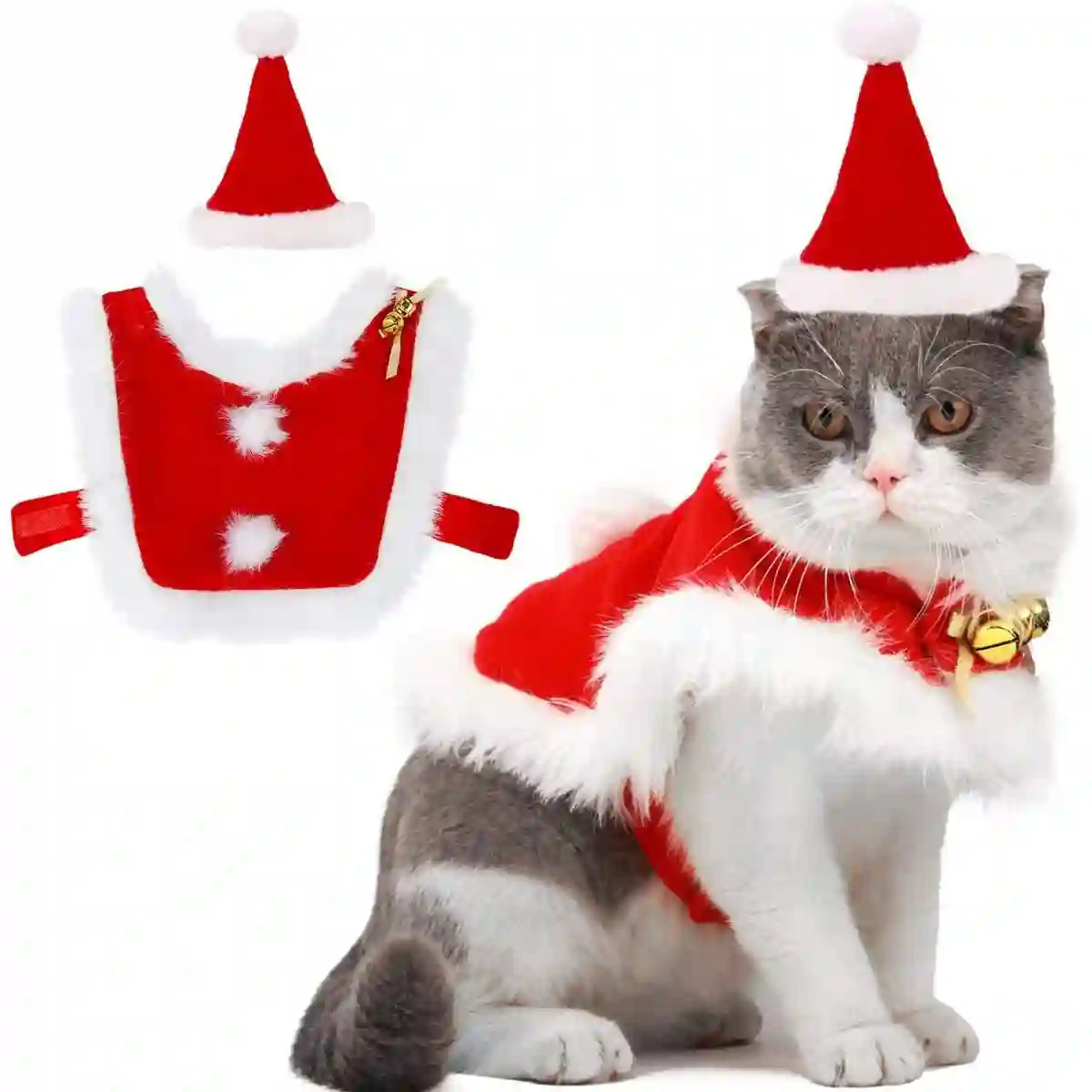 новогодний костюм для кошки