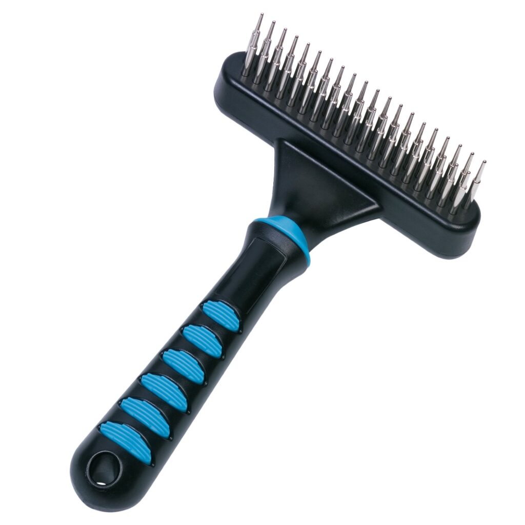 Nobby расческа-грабли вращающиеся для кошек и собак