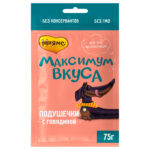 Лакомство Мнямс подушечки с говядиной для собак «Максимум вкуса» 75 г