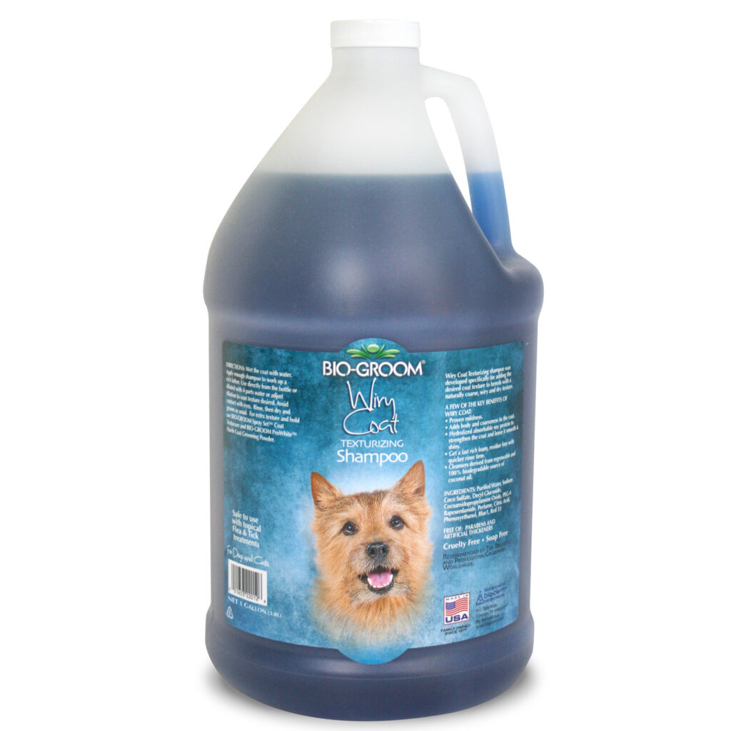 Bio-Groom Wiry Coat текстурирующий шампунь для жесткой шерсти 3