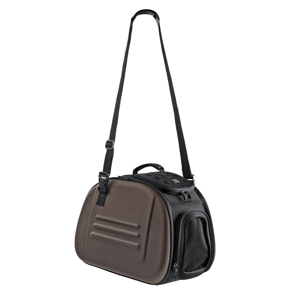Ibiyaya складная сумка-переноска для собак и кошек до 6 кг коричневая