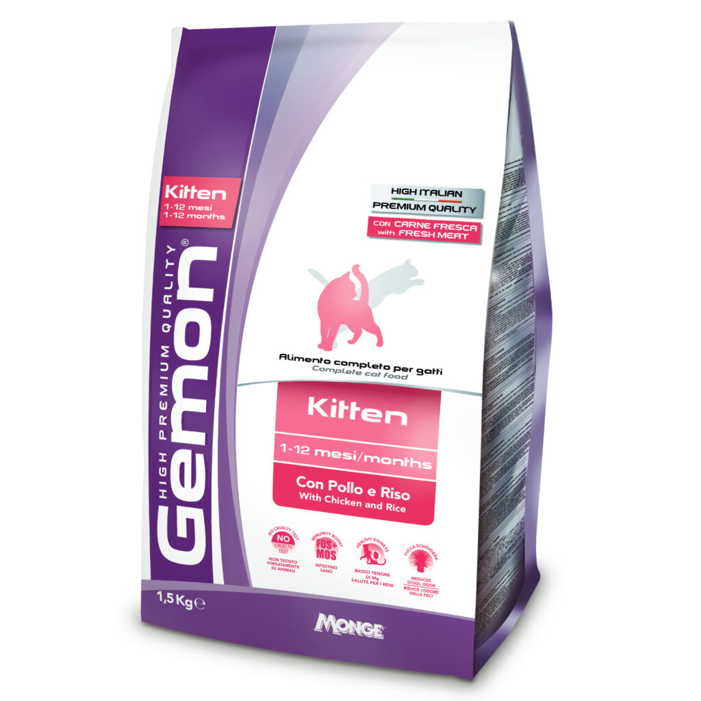 Сухой корм Gemon Cat для котят и беременных кошек
