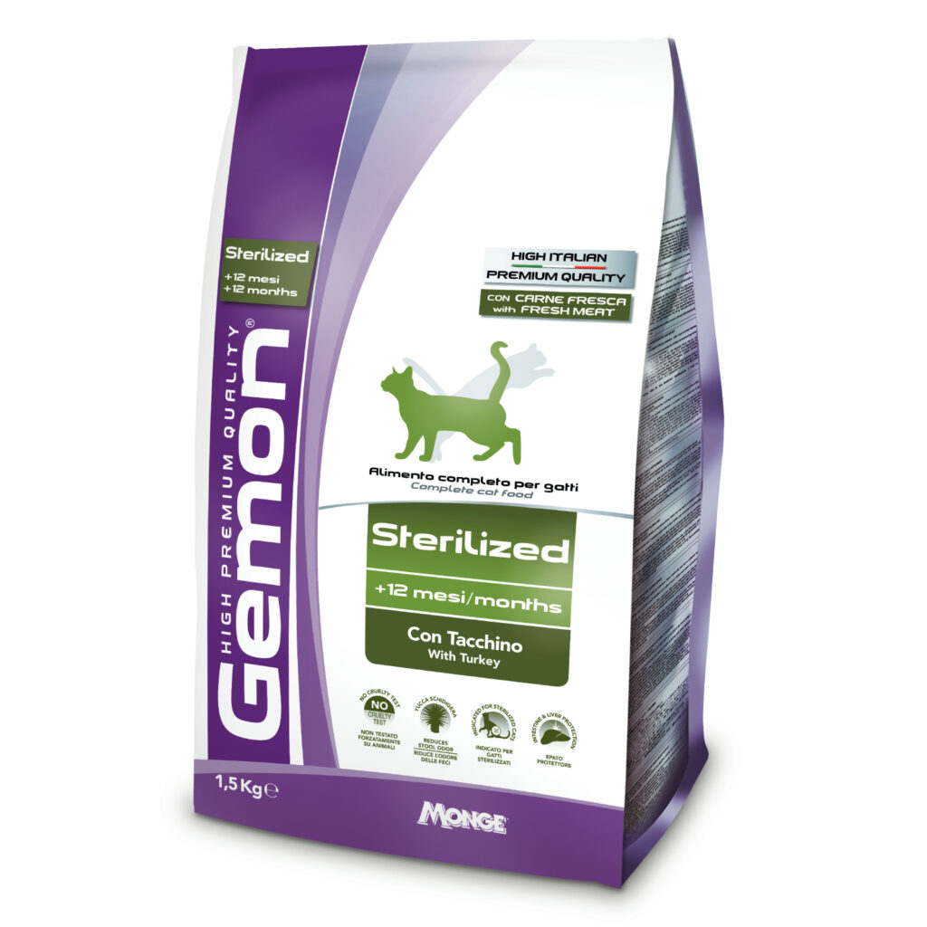 Сухой корм Gemon Cat Sterilized для стерилизованных кошек