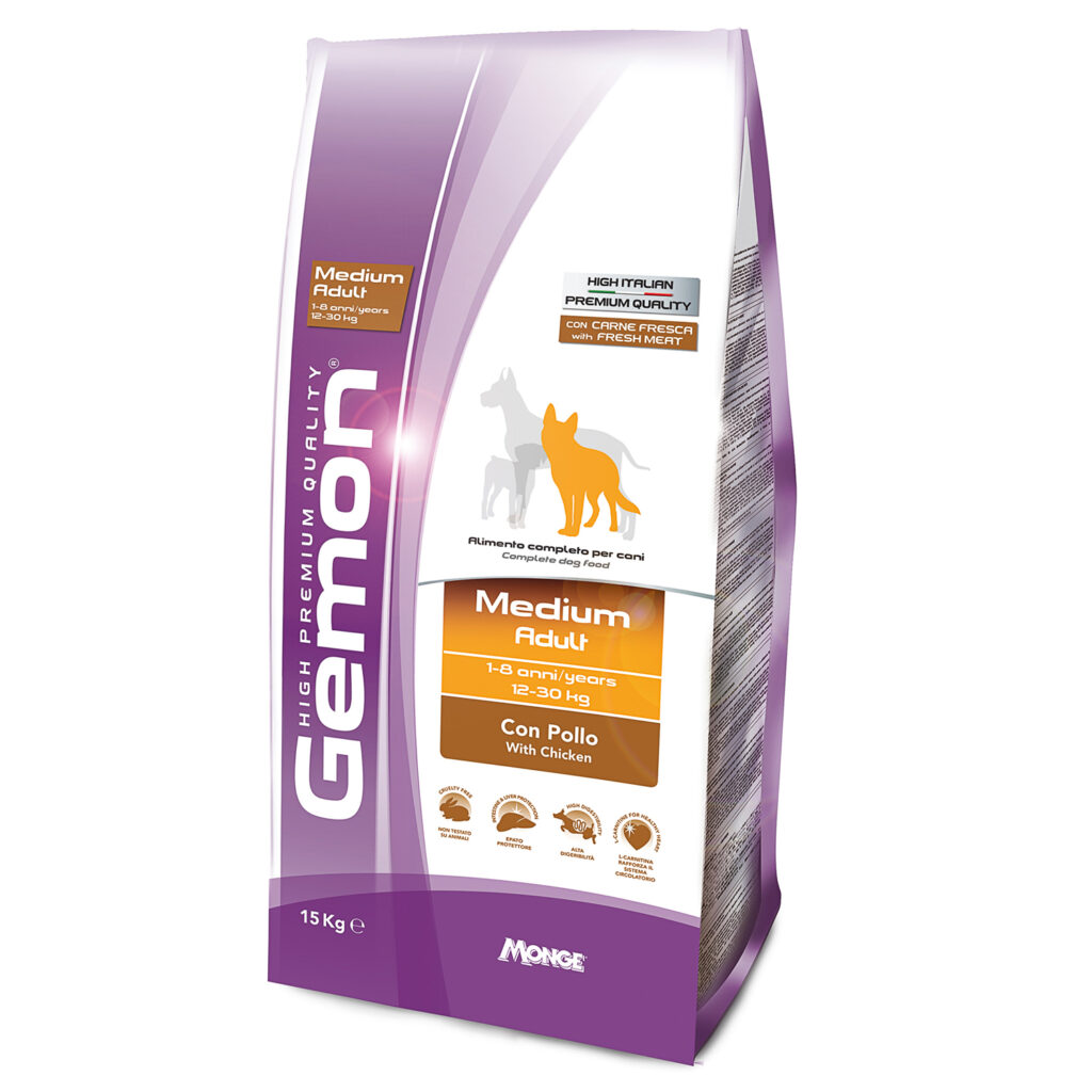 Сухой корм Gemon Dog Medium корм для взрослых собак средних пород