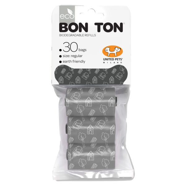 Пакеты United Pets "Refill" для набора "BON TON" 3 рулона по 10 пакетов