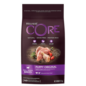Сухой корм CORE PFB для щенков мелких и средних пород из индейки с курицей 16 кг