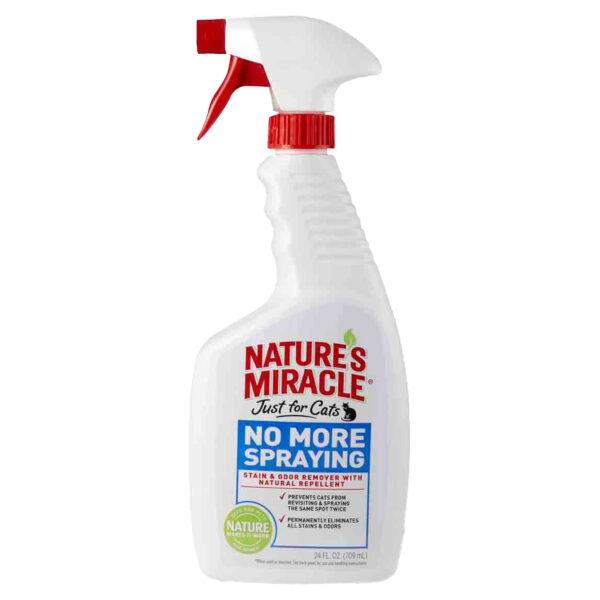 Средство-антигадин 8in1 для кошек Nature's Miracle No More Spraying спрей 710 мл
